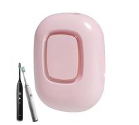 Mlllokfki Toothbrush Case with UV, Toothbrush Case with Holder, Smart Dry Toothbrush Sanitizers | Wall Mounted Toothbrush Travel Covers, Pink, Boîte de Pour brosse à dents, Refer to