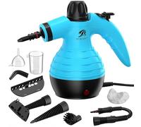 MLMLANT Handheld Steam Cleaner, Portable Multi-Purpose Steamer with 9 Accessories, Chemical-Free Cleaning for Kitchen Grease, Tiles, Sofa, Mattress, Car Seats