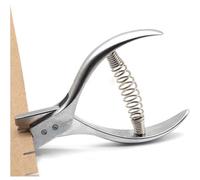 MLMLH Cutter Sewing Pliers, Tailor Sewing Plier Garment Sewing Pliers Hole Notches Punch Tool Hole Punch Maker Stainless Steel Pattern Marking Tools(Silver)