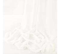 MLMW Ivory Chiffon Fabric by The Yard 10 Yards 60" Wide Wedding Arch Draping Fabric Sheer Material for Party Backdrop Arch Ceiling Decor