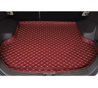 MLNBVN Car Boot Mats Cargo Liners For Volvo EX40 2025, Tailored Leather Trunk Cargo Liners Waterproof Anti-Scratch Accessories,F Red