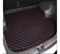 MLNBVN Car Boot Mats Cargo Liners For Volvo EX40 2025, Tailored Leather Trunk Cargo Liners Waterproof Anti-Scratch Accessories,D Black Red
