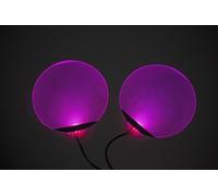 mlnyitus [ Round ] Pink Star-Lord Decorations led Light Flexible Helmet Lights Cosplay DIY kit RGB Superhero for Men Gifts