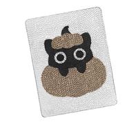 MLOEVF Toy Toy Scratch Deterrents Furniture Protectors From Cats Indoor Cats Scratcher Cartoon Pattern Board Large