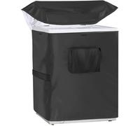 MLordoarf Chest Freezer Cover | Chest Freezer Cover Deep Freezer Covers Waterproof UV Protection Top with Zipper | for Outside Indoor Beverage Refrigerator-Suitable