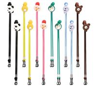 MLPKOI 12 Pcs Kids Glasses Strap, GGlasses Lanyard, GGlasses Chain for Kids, Eyeglasses Strap Eyewear Retainer, Spectacles Chain Lanyard Cord, Children'S Glasses Straps, KKids Sunglasses Straps