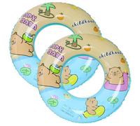 MLPKOI 2 Pcs Swimming Ring Kids, Inflatable Ring, Rubber Ring for Swimming Water Fun Beach Pool Toys for Summer Beach Pool Party Water Sports