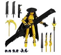 MLPKOI T13 Action Figures Assembly Completed, 3D Printed Toys, Multi-Jointed Movable Dummy 13 Mobile Robot, 3D Printed T 13 Action Figure, Desktop Decoration for for Office and Home, Gift for Collecto