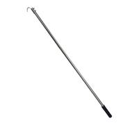 MLqkpwy 40 Inches Attic Pull Down Hook,Stainless Steel Window Pole Opener and Loft Ladder Pole with Hook,Window Opener and Loft Ladder with Hook,for Pulling Down Attic Door Garage Door