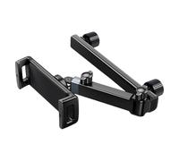 MLqkpwy Car Headrest Tablet Holder, Tablet Holder for Car, Truck Headrest Phone Holder, Double Axle Extension Arm, Retractable Back Seat Phone Car Mount