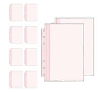 MLqkpwy Card Holder Binder,A5 A6 Waterproof 10-Sheet - Photo Organizer Baseball Card Binder,for Display Collection Organization Photo Envelopes Photocards Tickets Kids Adults