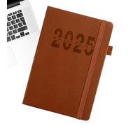 MLqkpwy Daily Diary 2025, Daily Monthly Planner - Notepad Diary 2025 Diary | 2025 Diary Smooth Writing for Home, School, Workplace, Travel and Travel