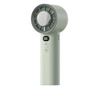 MLqkpwy Foldable Handheld Fan | Foldable Rechargeable Travel Fan with Strong Wind | Intelligent Multi Speed Strong Airflow Accessories for Weddings Camping Sports Games Fishing Picnic