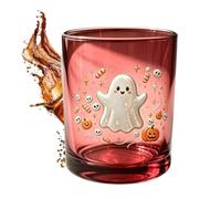 MLqkpwy Ghost Whiskey Glasses Reusable Washable Leak-Proof Cup 180ml