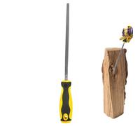 MLqkpwy Hand Files for Metal, Square File Rasp, Professional Rasp Hand File, Four-Sided Woodworking Files, Wood Rasp Hand Tools with Ergonomic Handle for Wood and