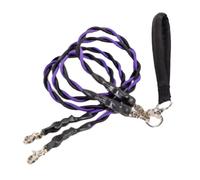 MLqkpwy Large Dog Rope | Double Pet Walking Lead Rope | Strong Heavy Duty Comfortable Pet Accessories for Beach Park Training Walks Improved Safety Outdoor Comfort Pulling
