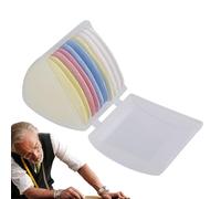 MLqkpwy Quilting Chalk - Triangle Shape Clothing Maker Erasable Fabric Chalk | Quilting Supplies For Professional Tailors, Designers, Dressmakers
