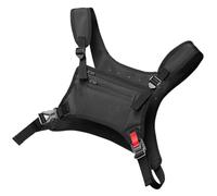 MLqkpwy Racing Chest Bag, Motorcycle Chest Bag, Racing Chest Pack | Portable Chest Bag, Water Resistant Chest Bag with Pocket and Extra Storage, Black, Se référer au descriptif, Refer to description