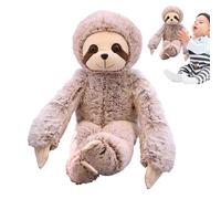 MLqkpwy Sloth Plush, Sloth Plush Toy | Cute Sloth Pillow, Lazy Plush Animal, Sloth Plush, Pillow, Gift for Adults and