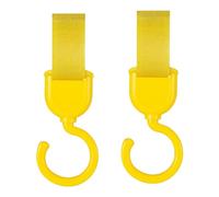 MLqkpwy Stroller Hooks for Bags - Organizer Mommy Hook Stroller Clip Accessories - Stroller Organizer Hook, Convenient Multi-Purpose Mommy Bag Hanger for Wheelchairs, Shopping Cart