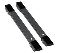 MLqkpwy Wheels for Washer and Dryer, Rollers for Heavy Duty Appliances, 2 Pieces Washing Machine Mover - Refrigerator Furniture Roller with Brake Support, Wheeled Base,