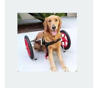 MLQUC Large Dog Wheelchair - Rear Leg Support, Adjustable, Rehabilitation