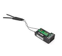 MLRPGO Flysky FS-iA6B 2.4Ghz 6 Channel Long Range Dual Pass PPM PWM Output and Telemetry with ibus Receiver for RC Car Boat