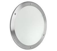 MLS Porthole B5000, Stainless Steel Door Window, VSG Glass, Single-Sided Installation on Door Leaf, No Cutting Out, Visible Screws on One Side, 1 Piece, 1 Ring Ø 250 mm, Matte Glass