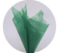 MLSG 96 Sheets Tissue Flower Wrapping Paper Cotton Wrapping Flower Paper Withdrawable Lining Paper Non-woven Waterproof Floral Bouquet Wraps For Florist Packaging Arrangement (Dark Green)