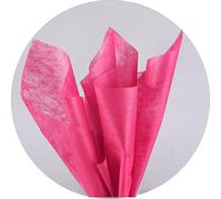 MLSG 96 Sheets Tissue Flower Wrapping Paper Cotton Wrapping Flower Paper Withdrawable Lining Paper Non-woven Waterproof Floral Bouquet Wraps For Florist Packaging Arrangement (Barbie Pink)