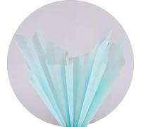 MLSG 96 Sheets Tissue Flower Wrapping Paper Cotton Wrapping Flower Paper Withdrawable Lining Paper Non-woven Waterproof Floral Bouquet Wraps For Florist Packaging Arrangement (Sky Blue)