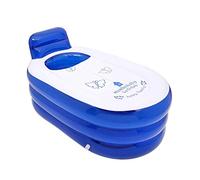 MLSHBT BATHTUB Large And Small Sizes Adult Bath Barrel Inflatable Bath Barrel Household Duet Bath Barrel Folding Bath Barrel Soft And Comfortable Zipper Insulation (Color : A)