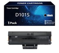 MLT-D101S Laser Toner Cartridge Compatible for Samsung MLTD101S D101S for Samsung ML-2160 ML-2165 ML-2161 SCX-3401 SCX-3400W SCX-3400 ML-2162 ML-2168 Printer,Black-1 Pack