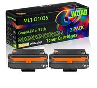 MLT-D103S Compatible for Samsung Toner Cartridges with Chip ML-2950ND SCX-4728FD ML-2955DW SCX-4729FD ML-2955ND SCX-4729FW Printers (2-Pack Black)