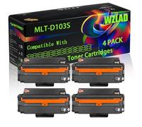 MLT-D103S Compatible for Samsung Toner Cartridges with Chip ML-2950ND SCX-4728FD ML-2955DW SCX-4729FD ML-2955ND SCX-4729FW Printers (4 Pack Black)