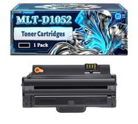 MLT-D1052S Toner Cartridges Compatible for Samsung SCX-4600 SF-650P ML-2525W SCX-4623F ML-2540 SCX-4623FN Printers, With Chip Large Capacity 2500 Pages (1 Pack Black)