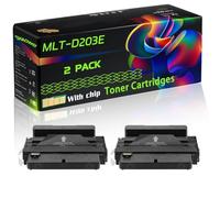 MLT-D203E Compatible for Samsung Toner Cartridges with Chip ProXpress M3320ND M3370FD M3370ND M3820DW M3870DW M3870FW M4020ND M4070FR M4070ND SCX-5637FR SL-M3820 Printers (2-Pack Black)