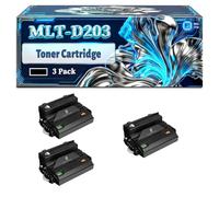 MLT-D203E Toner Cartridge Compatible for Samsung ProXpress M3320ND M3370FD M3820DW M3820ND M3870FW M4020ND M4024ND M4070FR M4070ND Printers, With Chip Large Capacity 10000 Pages (3 Pack Black)