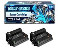 MLT-D203E Toner Cartridge Compatible for Samsung SCX-5637FR SL-M3320 SL-M3370FD SL-M3370 SL-M3370FW SL-M3820 SL-M3820ND SL-M3870 SL-M3870FW SL-M4020ND SL-M4070 Printers (2-Pack Black)