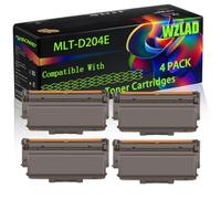 MLT-D204E Compatible for Samsung Toner Cartridges with Chip ProXpress 3825D 3825DW 3825ND 3875DW 3875FD 4025ND 4075FR Printers (4 Pack Black)