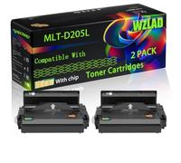 MLT-D205L Compatible for Samsung Toner Cartridges with Chip ML-3300 Series ML-3310 ML-3310 D ML-3310 ND ML-3310 Series Printers (2-Pack Black)