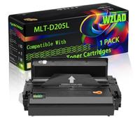 MLT-D205L Compatible for Samsung Toner Cartridges with Chip ML-3300 Series ML-3310 ML-3310 D ML-3310 ND ML-3310 Series Printers (1 Pack Black)