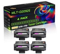 MLT-D2092S Compatible for Samsung Toner Cartridge with Chip ML-2855ND SCX-4824 SCX-4824FN SCX-4825FN SCX-4828 Printers (4 Pack Black)