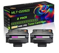 MLT-D2092S Compatible for Samsung Toner Cartridge with Chip ML-2855ND SCX-4824 SCX-4824FN SCX-4825FN SCX-4828 Printers (2-Pack Black)