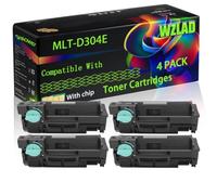 MLT-D304E Compatible for Samsung Toner Cartridges with Chip ProXpress M4530 ND M4530NX M4583 Printers (4 Pack Black)
