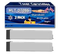 MLT-D708S Toner Cartridges Compatible for Samsung MultiXpress K4250RX SMART K4250LX SMART K4300LX SMART MX4 K4350LX Printers, High-Definition Printing Effect with Chip, 35000 Pages (2-Pack Black)