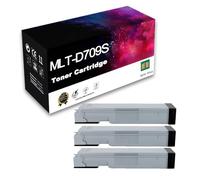 MLT-D709S Toner Cartridges Work For Samsung MultiXpress SCX-8128NA SCX-8128ND SCX-8123NA SCX-8123ND Printers,Black-3 Pcs