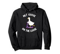 MLT Goose on the Loose Medical Lab Technician Humor Pullover Hoodie