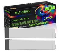 MLT-K607S Compatible for Samsung Toner Cartridges with Chip MultiXpress 8030 ND 8200 Series 8230 NA 8240 Printers (2-Pack Black)