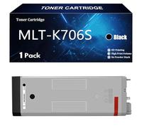 MLT-K706S Toner Cartridge Replacement for Samsung MLT-K706S MLTK706S MLT K706S for Samsung MultiXpress K7400LX K7500LX K7600LX Printer with Chip,Black-1 Pack